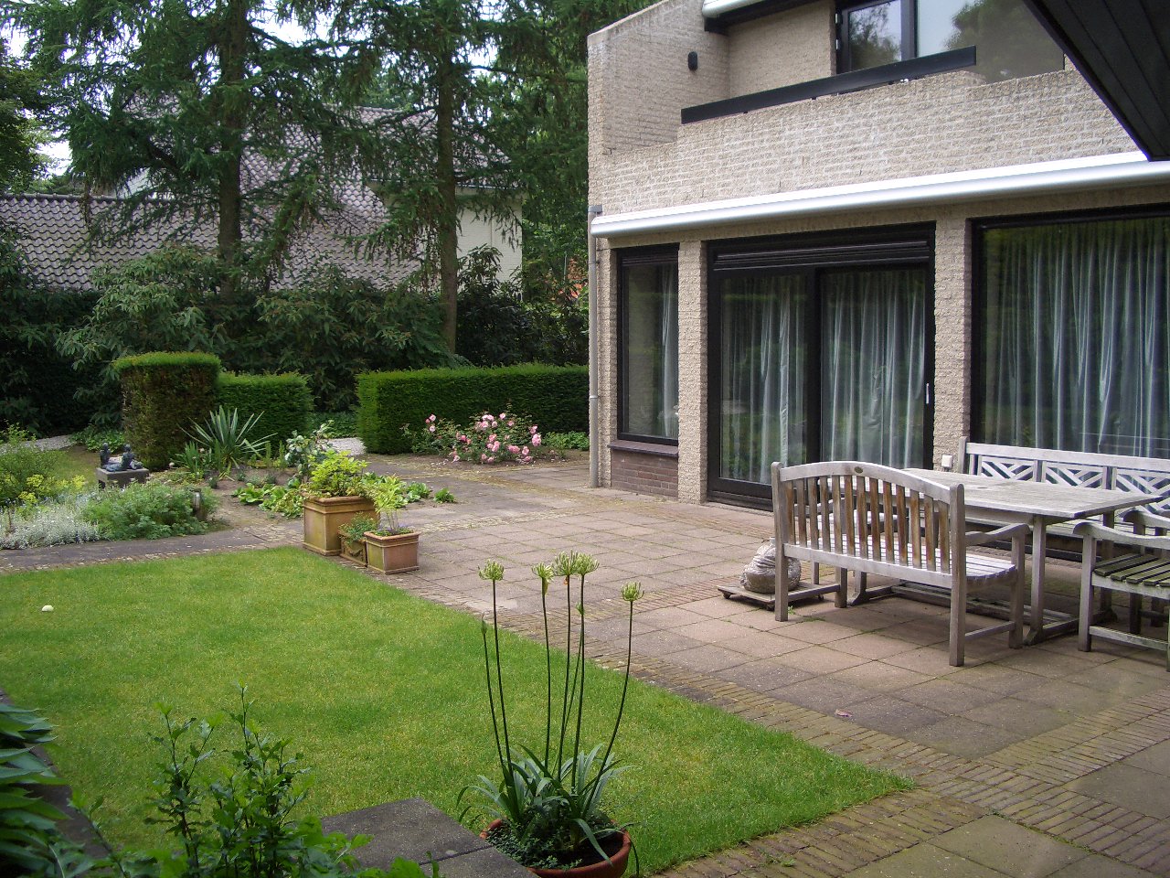 Afbeelding van een tuin